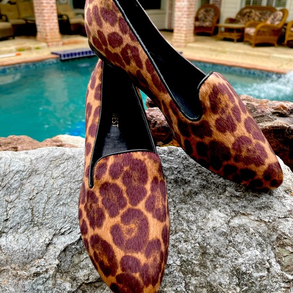 Nine West Shoes - Women’s Leopard Loafers, size 8